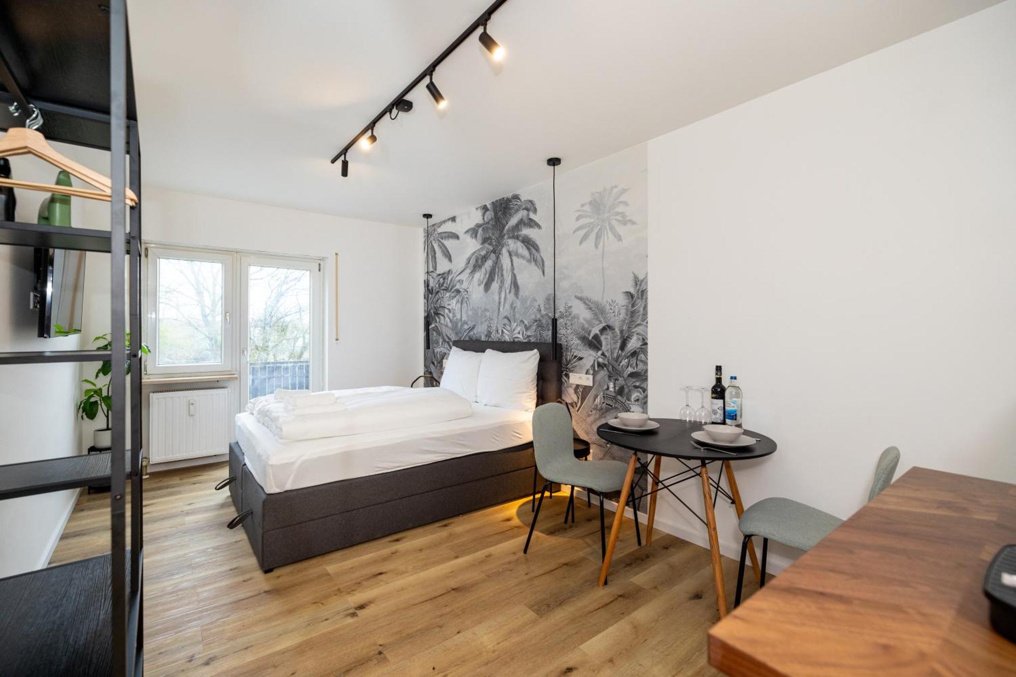 Kleines Apartment Mit Balkon Вюрцбург Экстерьер фото